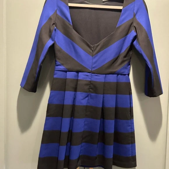 Zara fit & flare dress striped dress - Picture 5 of 6